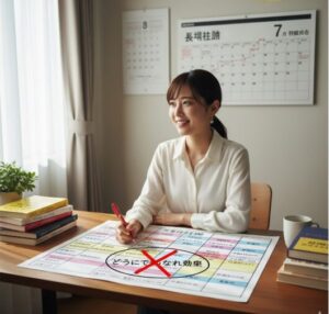 余裕が鍵！長期計画と挫折回避術