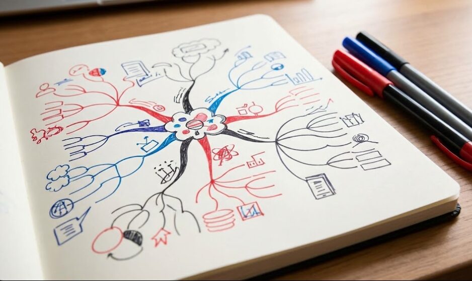 マインドマップと3色ペンで「思考」する最強ノート術