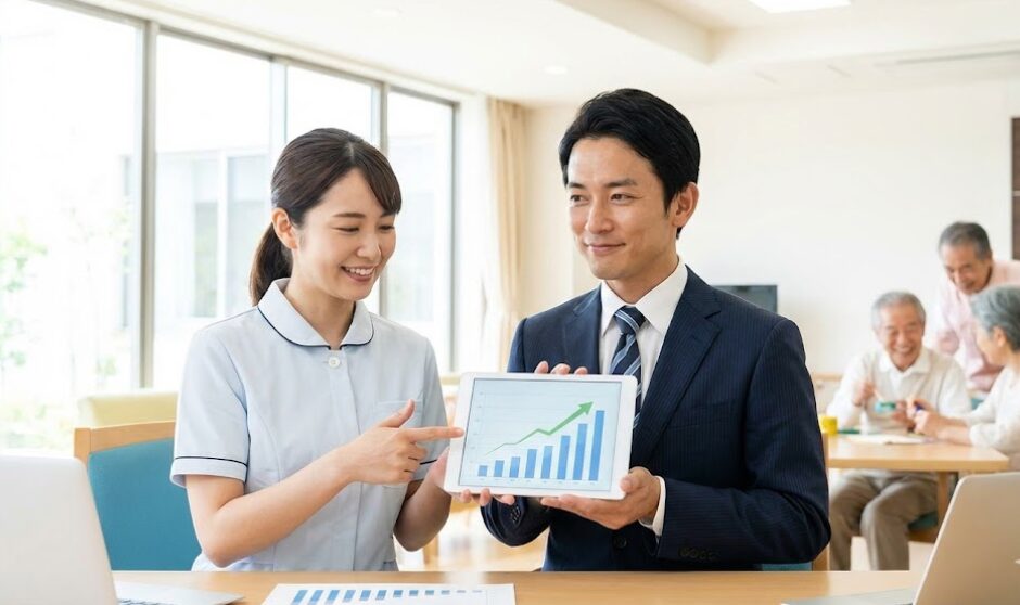 介護福祉士雇うメリットは？経営安定と加算収益の最大化戦略