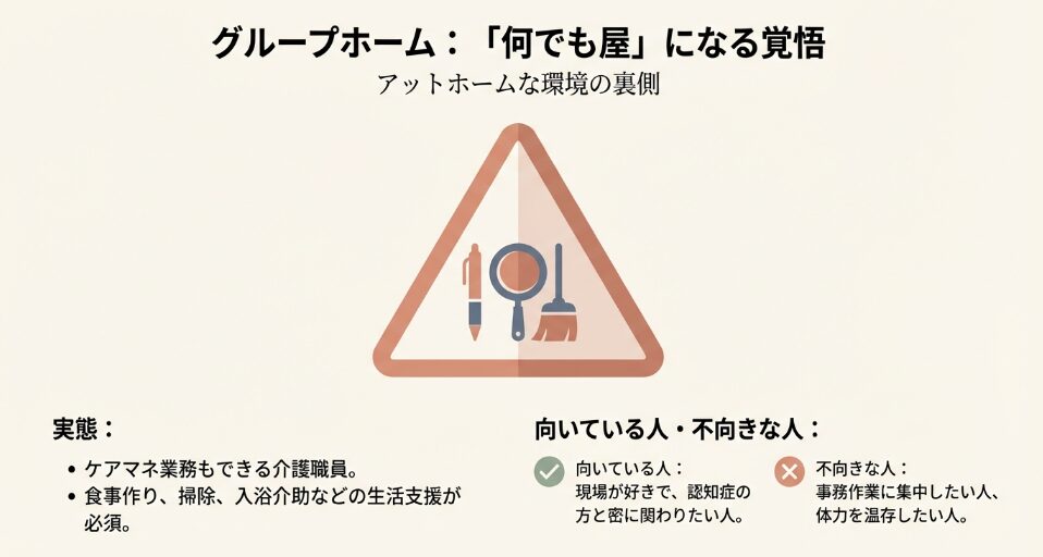 グループホームのケアマネジャーの実態と向き不向きのチェックリスト