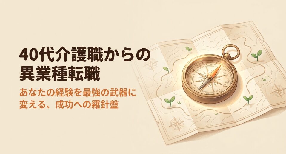 40代介護職の経験を活かした異業種への転職成功の羅針盤