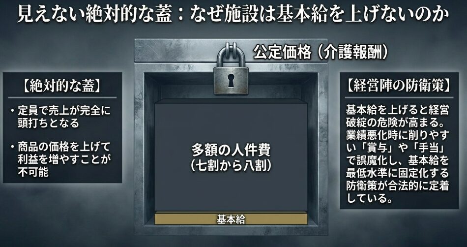 介護施設が基本給を上げない理由 - 介護報酬という絶対的な蓋